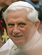Benedikt XVI.   Foto převzato z www.radiovaticana.cz