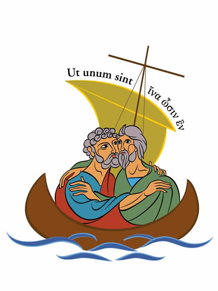 Logo papežovy cesty do Svaté země